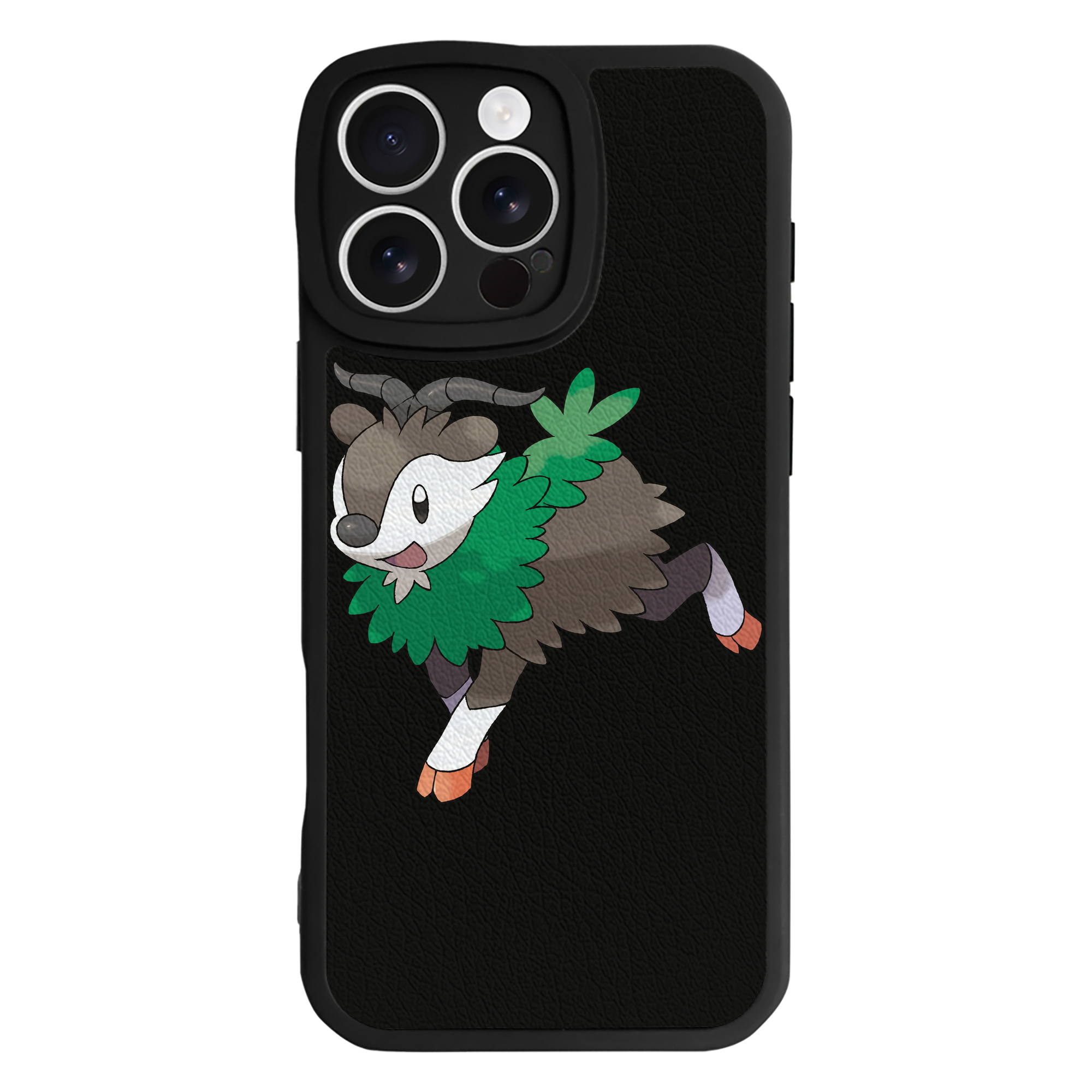 （画像用） ポケットモンスター Pokémon 【iPhone 16シリーズ対応】シリコンスマホケース（レザー調） 材質：シリコン